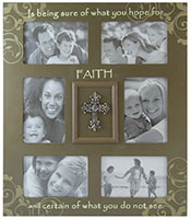 Large Faith 6 Photo Frame