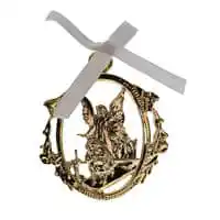 Gold Baby Crib or Stroller Protector Medal