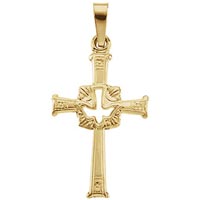 14K Gold Confirmation Pendant