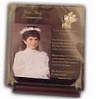 Communion Wood Plexiglass Picture Frame