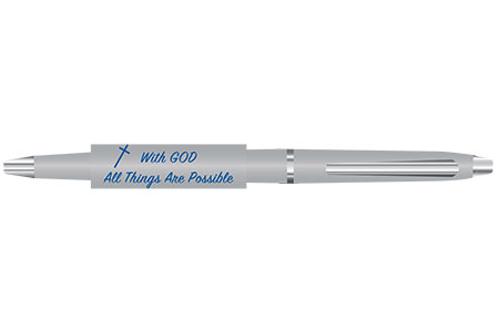 With God All Things Are Possible Pen