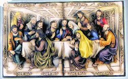 The Last Supper Ceramic Wall Hanging 