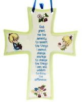 Serenity Prayer Cross, Children’s Wall Cross