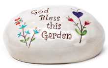 God Bless This Garden Stone