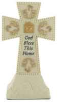 God Bless This Home Standing Cross