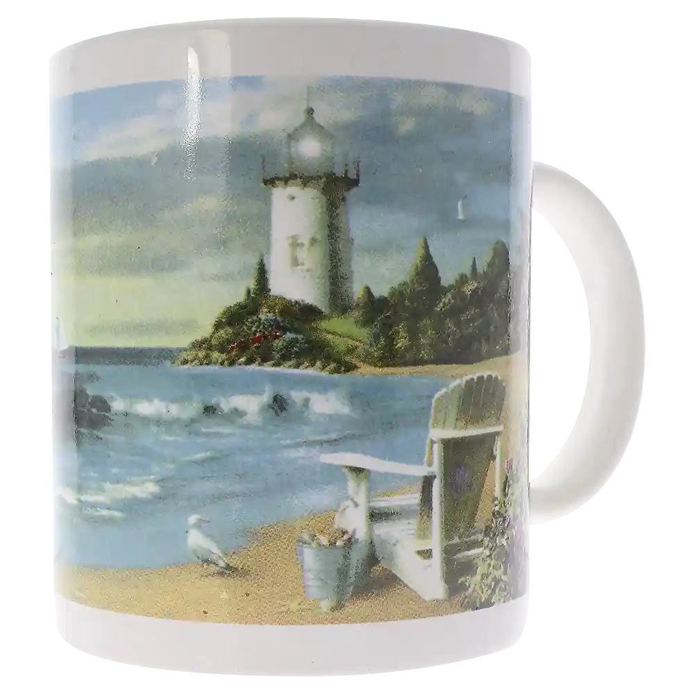 The Perfect Place Lighthouse Mug - Left Side