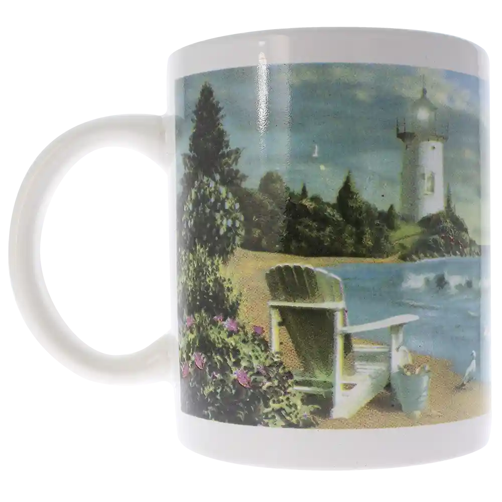 The Perfect Place Lighthouse Mug - Rignt Side