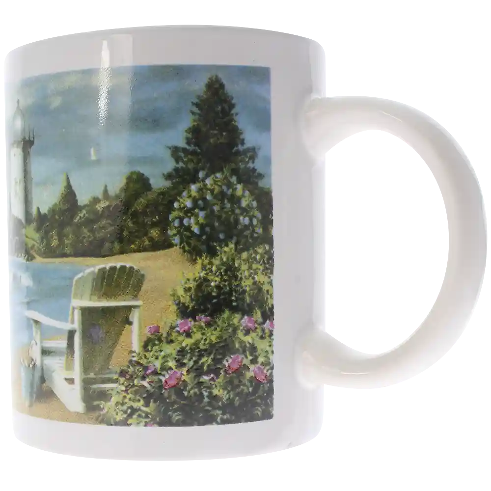 The Perfect Place Lighthouse Mug - Handle Side