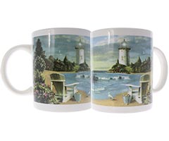 Lighthouse Mug - Lighthouse Cup 11 oz. Ceramic