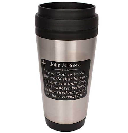 John 316 Travel Mug Stainless Steel Gift