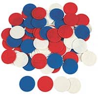 Patriotic Coins, Pocket Coins, 4th of July Party Favors (Pkg of 24)
