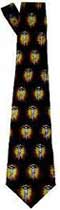 Crucifix Men's Silk Necktie