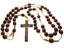 Wall Rosary, Large Wood Rosary, Wood Rosaries