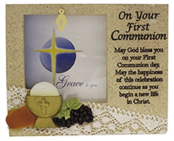 Communion Resin Picture Frame