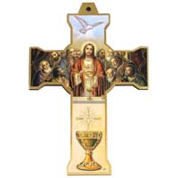 6 Inch Neutral Communion Wall Cross, Communion Gifts