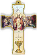 Illustrated Communion Wall Cross