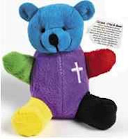 Colors Of  Salvation Bear Plush Velour