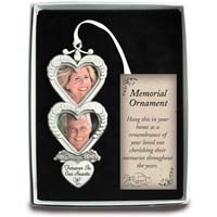 Forever in our Hearts 2 Photo Memorial Ornament