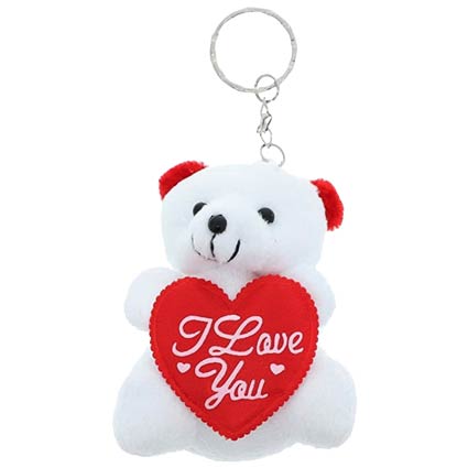 teddy bear keychain