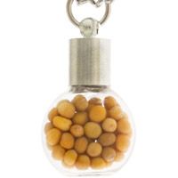 Bottle Pendant Faith Mustard Seed Necklace