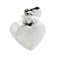 Sterling Silver Hollow Heart Container