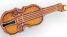Violin Lapel Pin