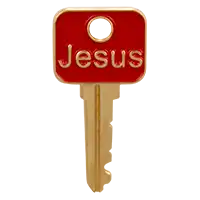 Jesus Key Pin - Jesus Is the Key Pin