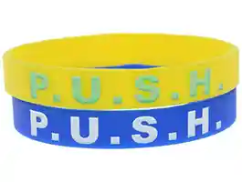 Pray Until Something Happens Christian Silicone Bracelets