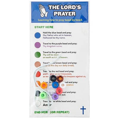 DIY Lords Prayer Bracelet Kit