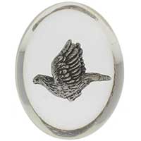 Confirmation Spirit Dove Pocket Stone