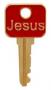 Jesus Is the Key Christian Pin