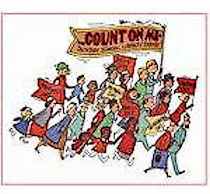 Count On Me Church Enrollment Theme Poster