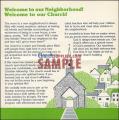 Welcome To Our Neighborhood Leaflet Tract