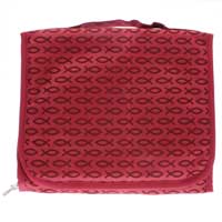 Red Fish Three-Fold Bible Cover