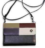 Cross-Body Wallet Purse Clutch Leather