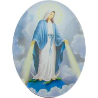 Our Lady of Grace Magnet Glass