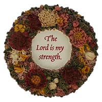 The Lord Is My Strength Magnet