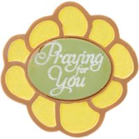 I Said A Prayer For You Flower Magnet Set of 4