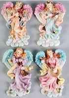 Christmas Music Angel Magnets (Pkg of 4)