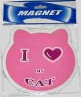I Love My Cat Magnet