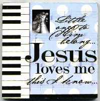  Jesus Loves Me Magnet