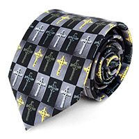 Celtic Cross Ties - Celtic Ties - Mens Ties with Crosses