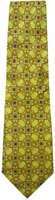 Golden Doves Men's Silk Neck Tie