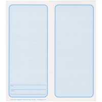 Blue Blank $10.00 Quarter Coin Folders - Pack of 50 