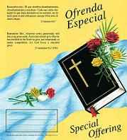 $10 Bible Special Offering Quarter Coin Folders (Pkg of 50)