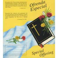 $10 Bilingual Ofrenda Especial Quarter Coin Folders (Pkg of 50)