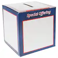 Special Offering Boxes, Fundraising Boxes (Pkg of 50)