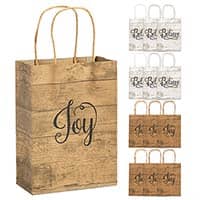 Assorted Religious Kraft Paper Gift Bags