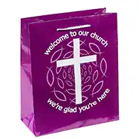 Welcome To Our Church Gift Bags - Visitors