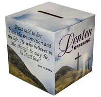 Lenten Offering Box English or Bilingual (Pkg of 50)